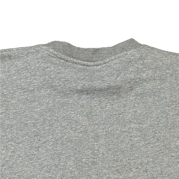 Ganni gray software crew neck oversized logo sweatshirt Made in Portugal - Picture 7 of 14